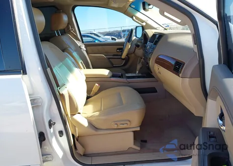 2015 Nissan Armada Platinum from USA, damaged, VIN 5N1BA0ND0FN613826